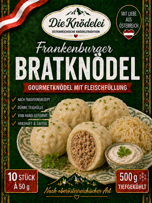 Frankenburger Bratknödel – Kräftig gefüllt · nach oberösterreichischer Art